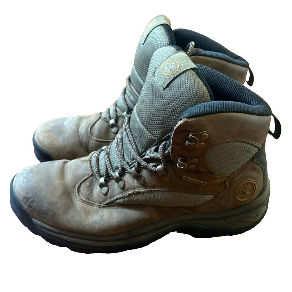 Timberland Chocorua Mid Hiker Boot Men's Brown Leather Ankle Timber Dry 9.5